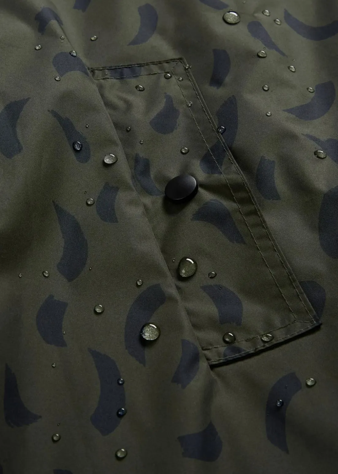 3-in-1 wetterfestes Umstands-Regencape mit Trageeinsatz mit Beutel