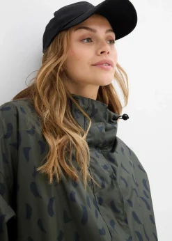 3-in-1 wetterfestes Umstands-Regencape mit Trageeinsatz mit Beutel