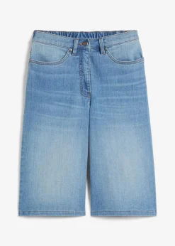 Jeans Bermuda High Waist, Bequembund