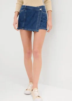 Jeans Hosenrock, Mid Waist