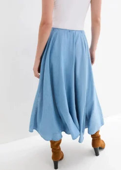 Jeans Rock, High Waist, Bequembund