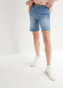 Jeans-Bermuda Mid Waist