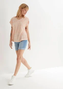 Jeans-Bermuda Mid Waist