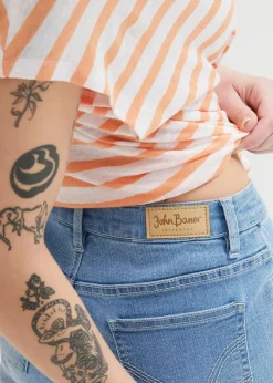 Jeans-Bermuda Mid Waist