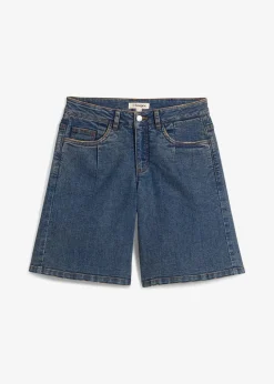 Jeans-Bermuda Mid Waist