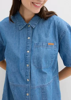 Jeanskleid, Oversized