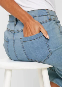 Jeansrock mit Knöpfen