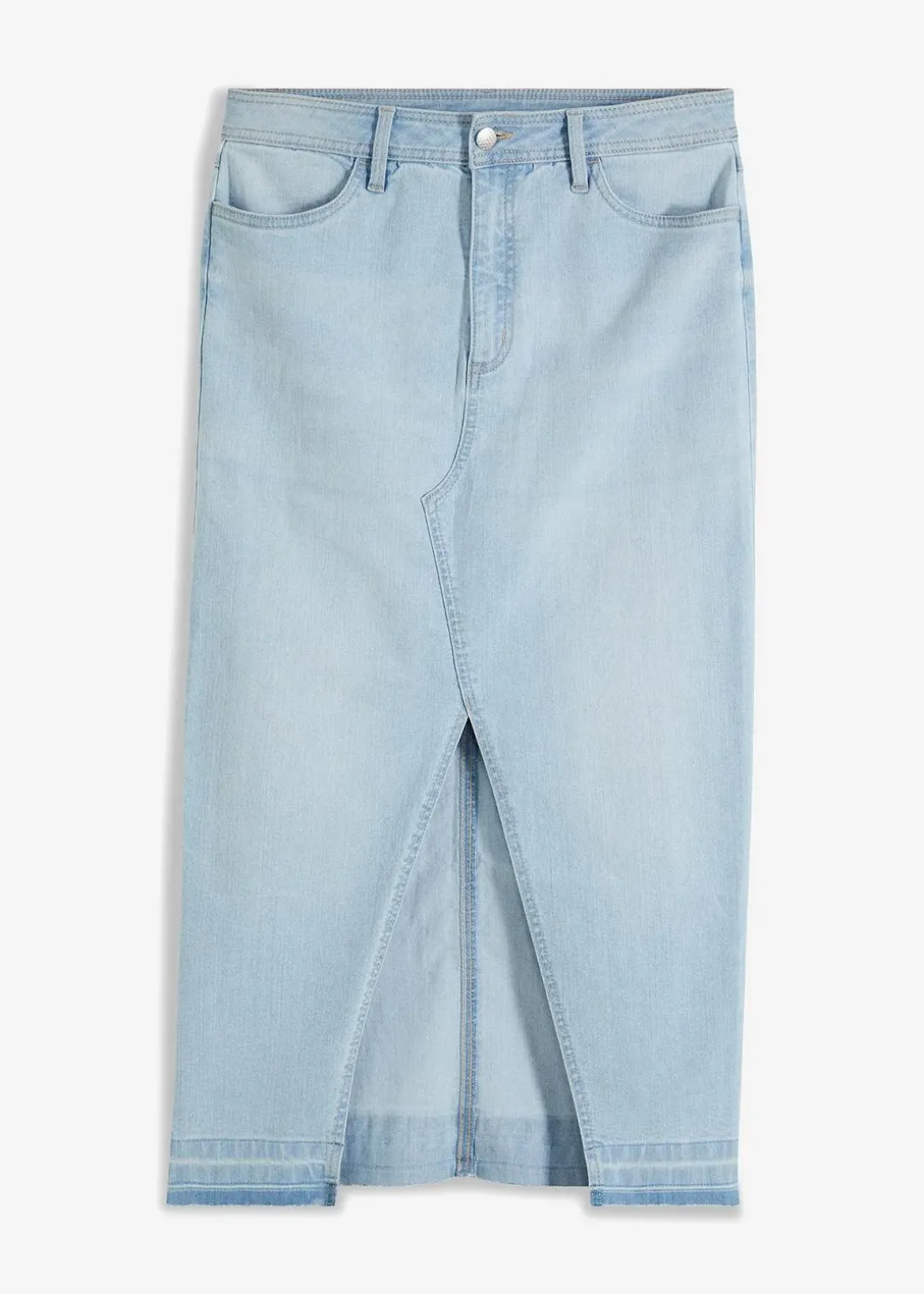 Jeansrock mit Schlitz