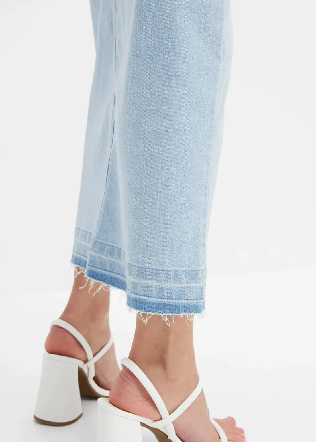 Jeansrock mit Schlitz