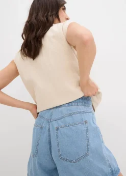 Jeans-Shorts High Waist, Bequembund