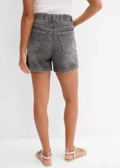 Jeans-Shorts High Waist, Low Stretch