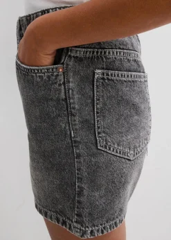 Jeans-Shorts High Waist, Low Stretch