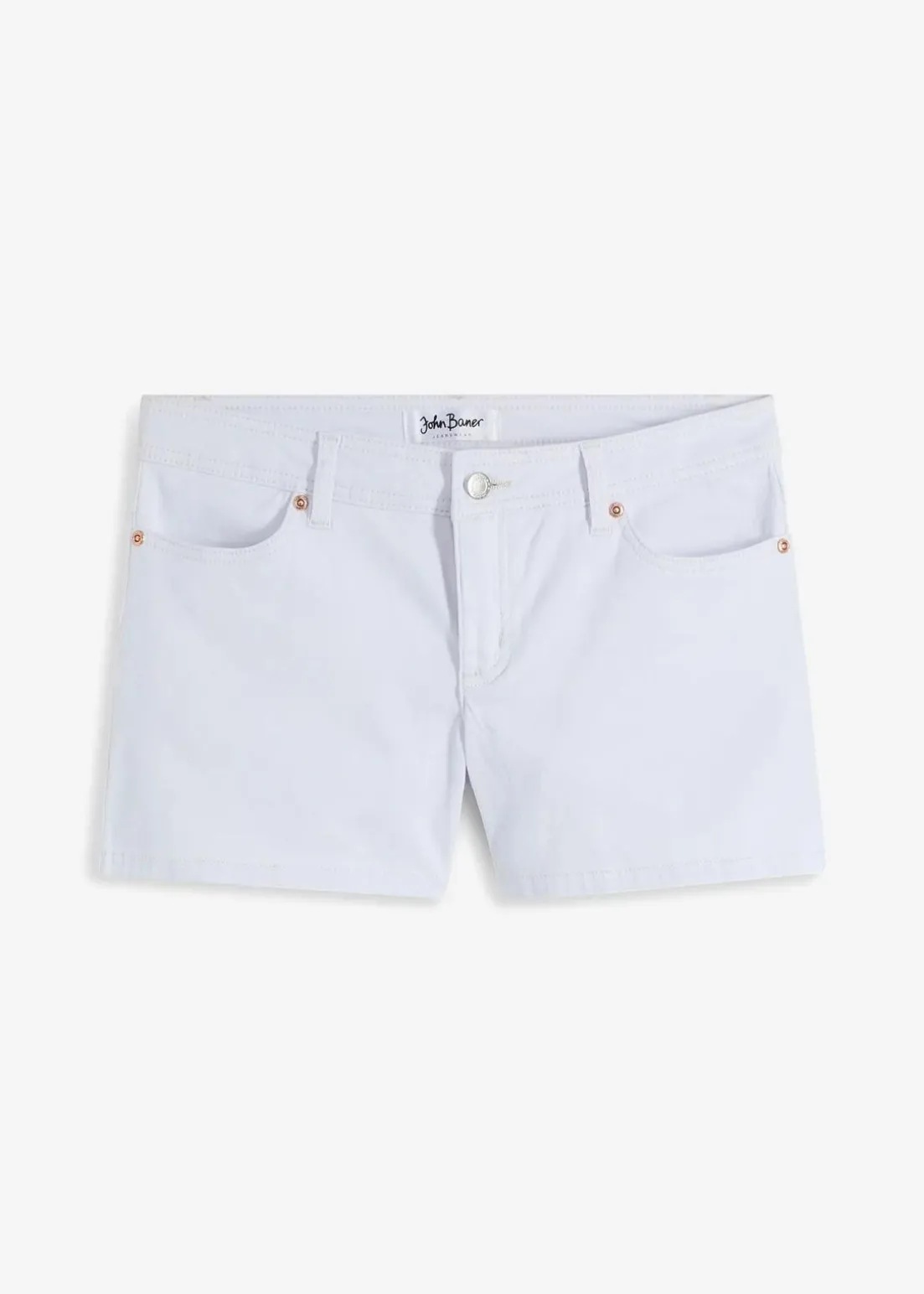 Jeansshorts, Mid Waist