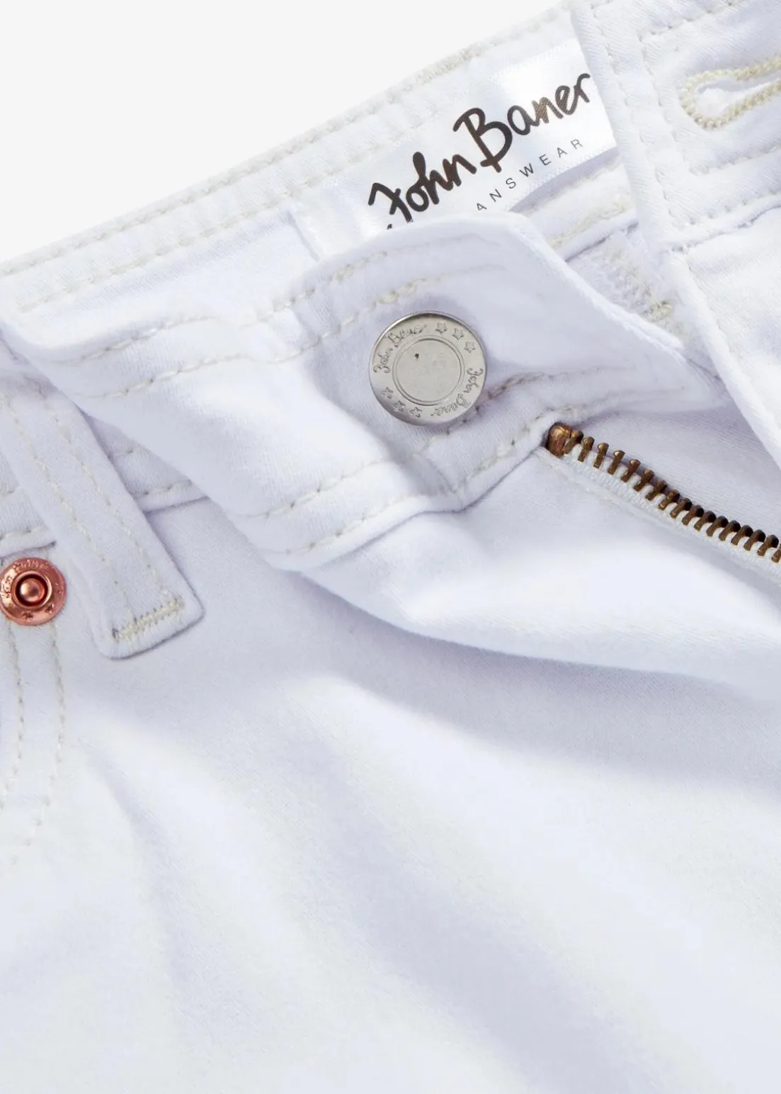 Jeansshorts, Mid Waist