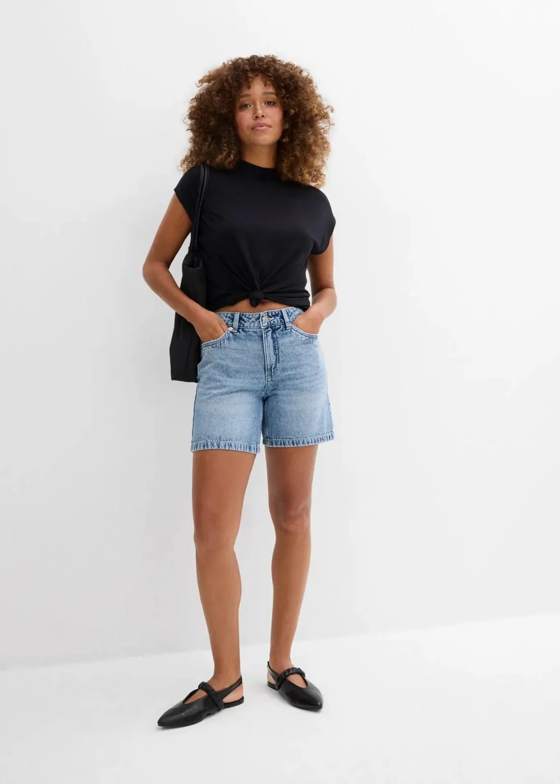 Jeans-Shorts Mid Waist