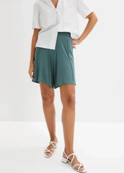 Jersey-Bermuda mit Bequembund