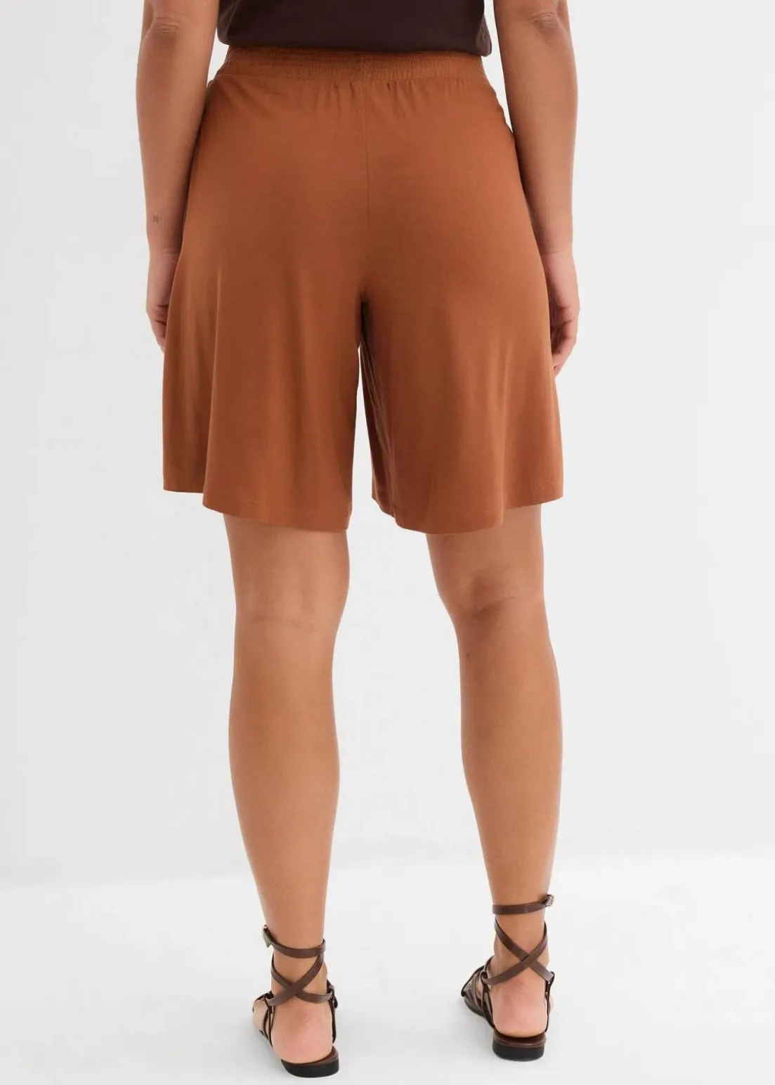 Jersey-Bermuda mit Bequembund