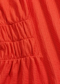 Jerseycrepe-Shirt mit Smock