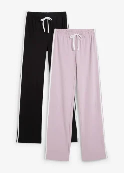 Jersey-Hose aus Baumwolle mit Stretch (2er Pack)