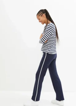 Jersey-Hose aus Baumwolle mit Stretch