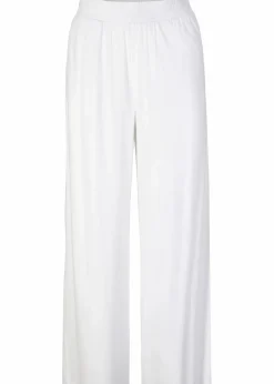 Jersey-Hose aus fließendem Viskose-Mix, 7-8-Länge