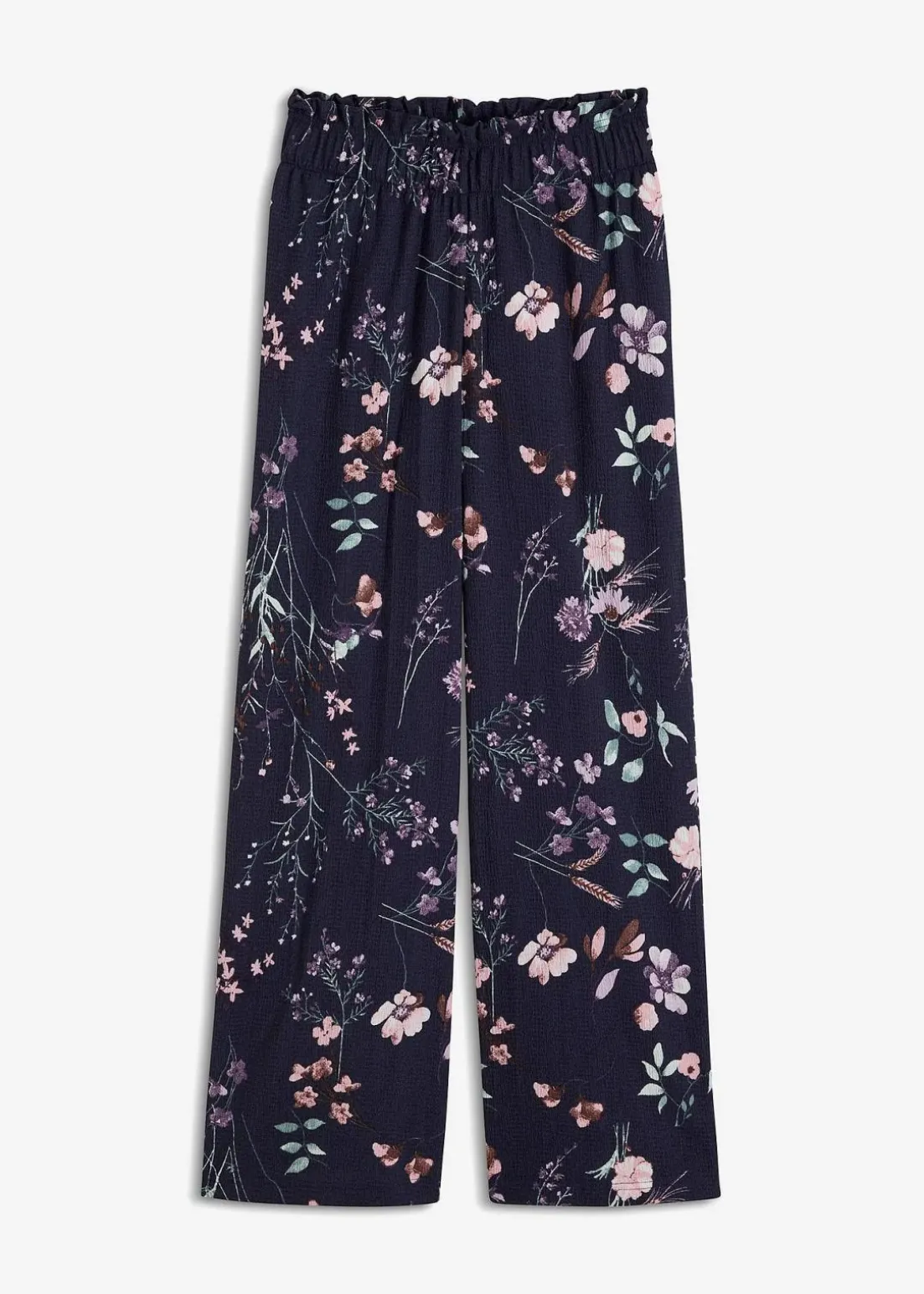 Jersey-Hose aus luftigem Crêpe