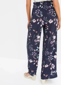 Jersey-Hose aus luftigem Crêpe