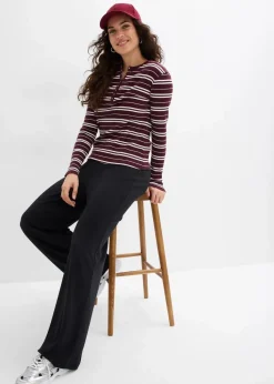 Jersey-Hose aus Rippe (2er Pack)