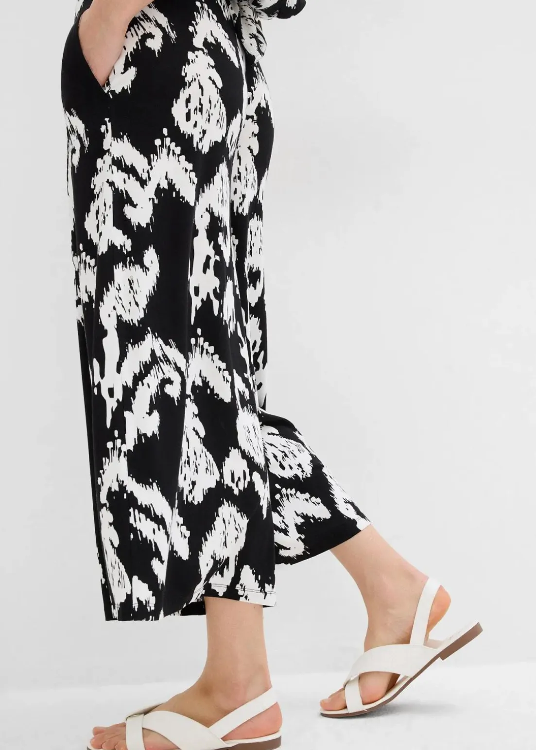 Jersey-Hose aus Viskose-Mix