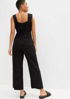 Jersey-Jumpsuit aus Baumwoll-Mix