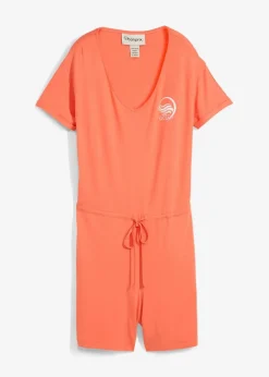 Jersey-Jumpsuit aus fließendem Viskose-Mix