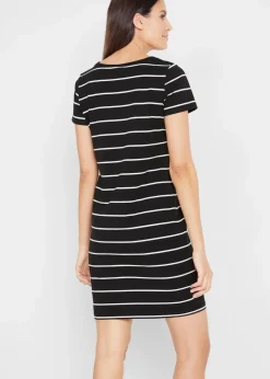 Jerseykleid aus Baumwolle mit Stretch