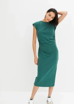 Jerseykleid aus Baumwolle mit Stretch