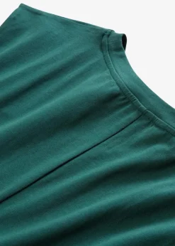 Jerseykleid aus Baumwolle mit Stretch