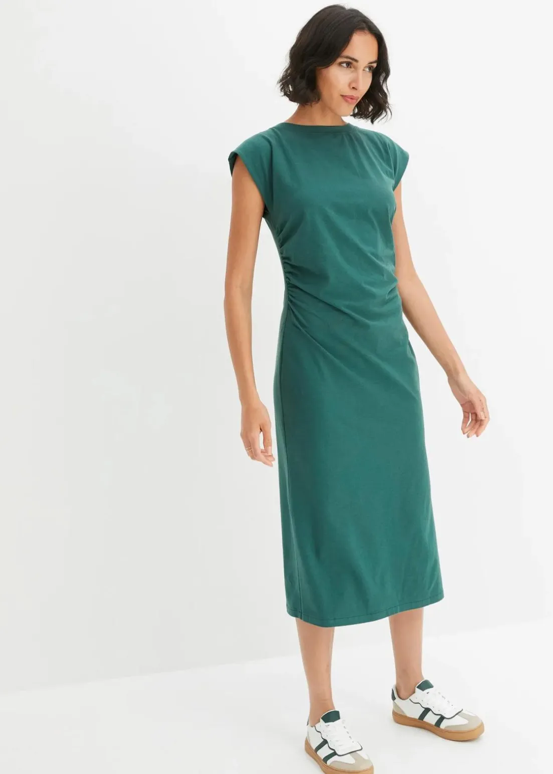 Jerseykleid aus Baumwolle mit Stretch