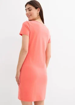 Jerseykleid aus Bio-Baumwolle mit Stretch