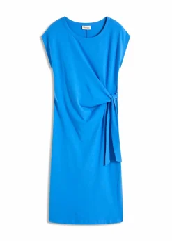 Jerseykleid aus elastischem Baumwoll-Mix