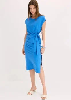 Jerseykleid aus elastischem Baumwoll-Mix