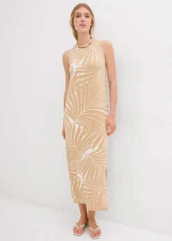 Jerseykleid aus fließendem Viskose-Mix