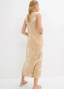 Jerseykleid aus fließendem Viskose-Mix