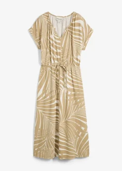 Jerseykleid aus fließendem Viskose-Mix