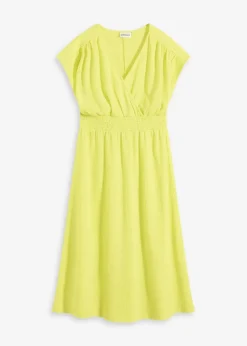 Jerseykleid aus luftigem Crêpe