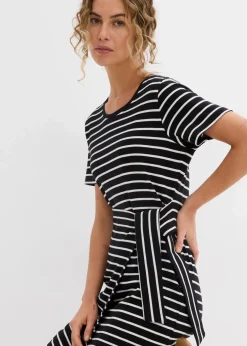 Jerseykleid aus reiner Baumwolle