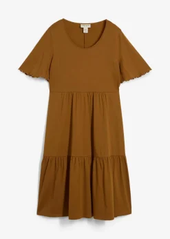 Jerseykleid aus reiner Baumwolle