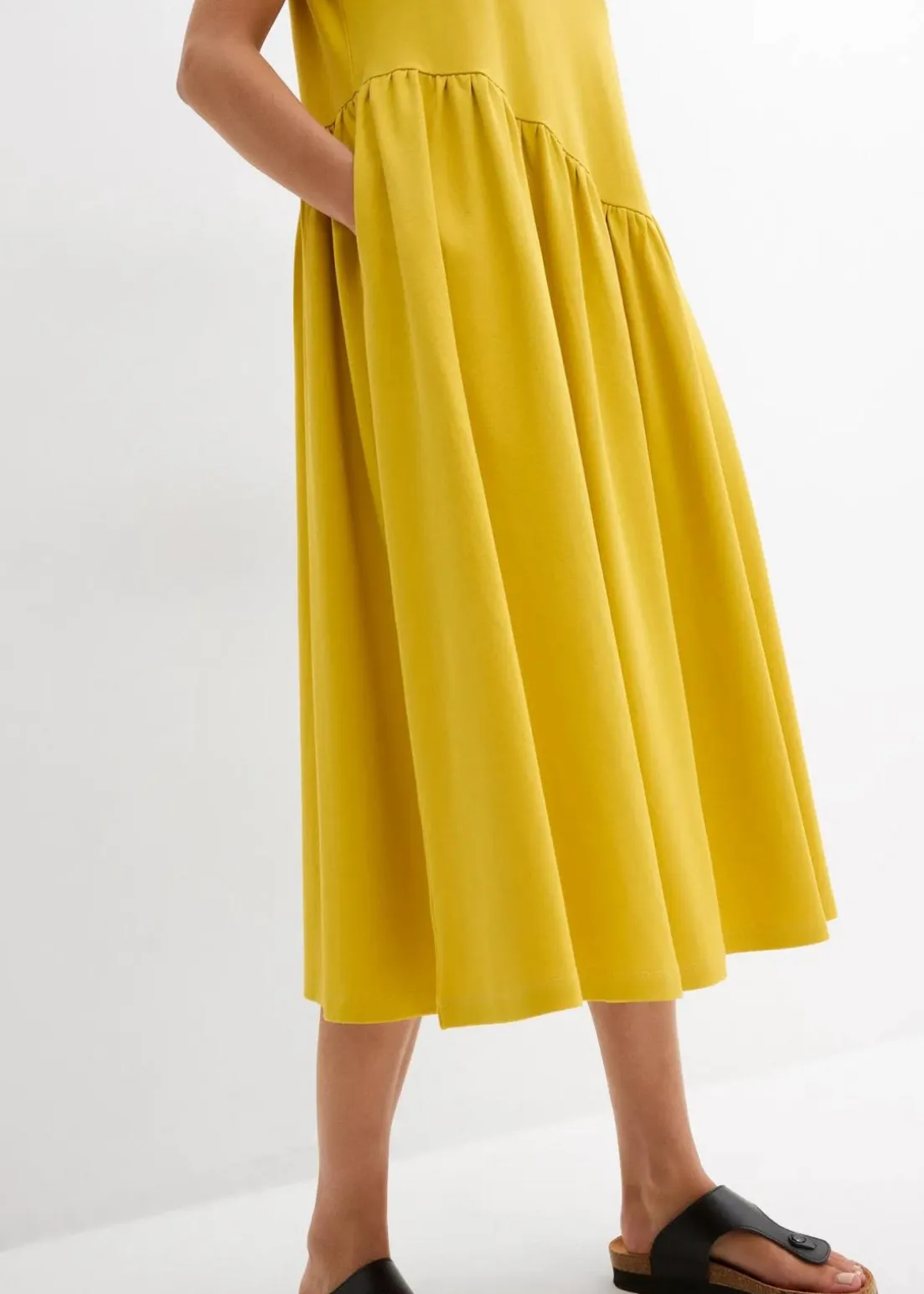 Jersey-Kleid aus reiner Bio-Baumwolle