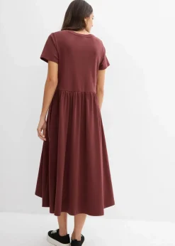 Jersey-Kleid aus reiner Bio-Baumwolle