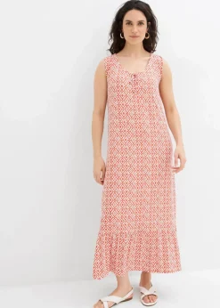 Jerseykleid aus Viskose-Mix