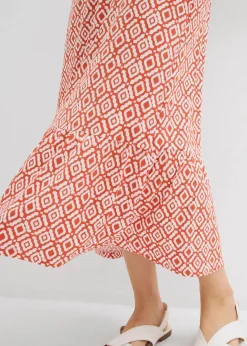 Jerseykleid aus Viskose-Mix