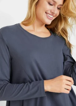 Jerseykleid in O-Shape