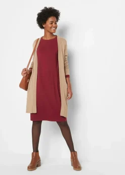 Jerseykleid in O-Shape